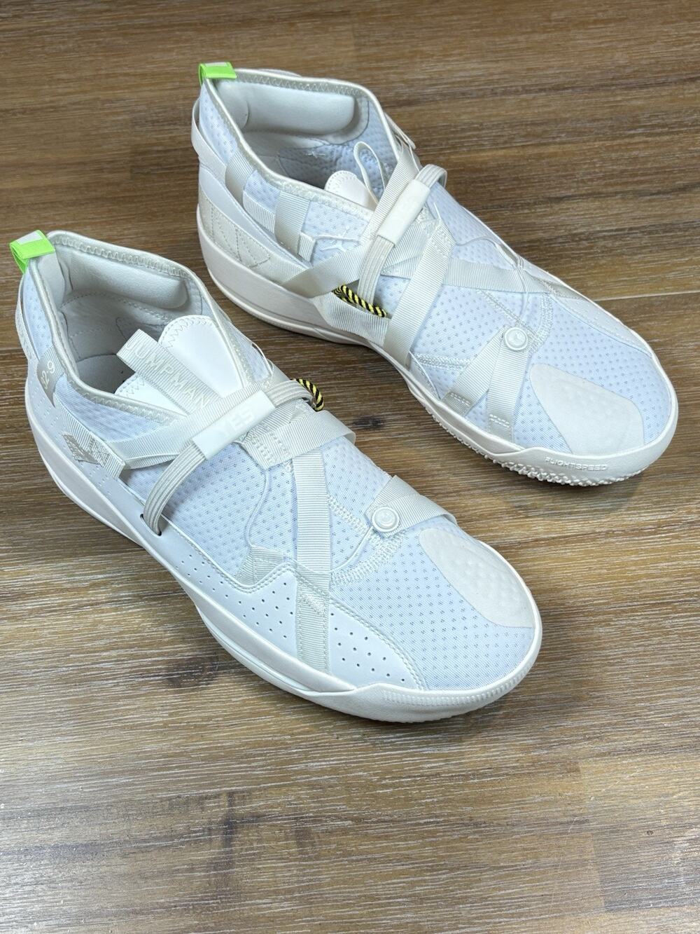 Nike Jordan Proto-32.9 Sail-White-Electric Green Size US 11 CN5747-100